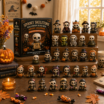 Spooky Skeletons Halloween Blind Box Advent Calendar