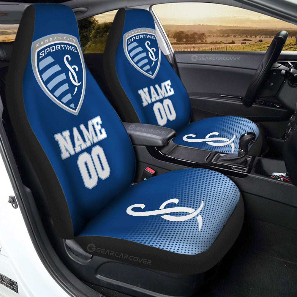 Sporting Kansas City Car Seat Covers Sporty Team Collection