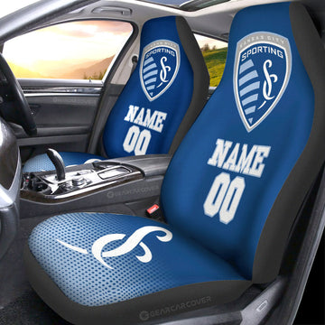 Sporting Kansas City Car Seat Covers Sporty Team Collection