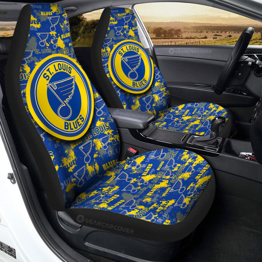St Louis Blues Car Seat Covers Custom Car Accessories