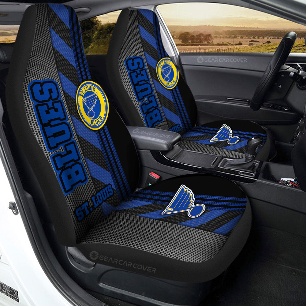 St. Louis Blues Car Seat Covers Custom Car Accessories