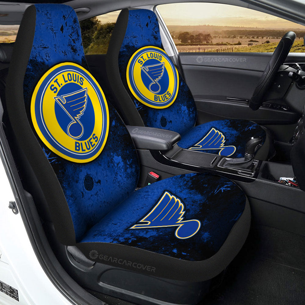 St. Louis Blues Car Seat Covers Custom Car Accessories