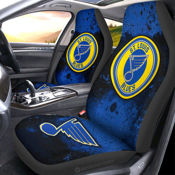 St. Louis Blues Car Seat Covers Custom Car Accessories