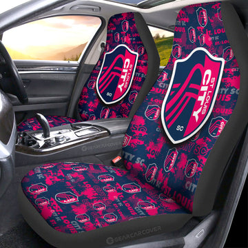 St. Louis CITY SC Car Seat Covers Custom Car Accessories