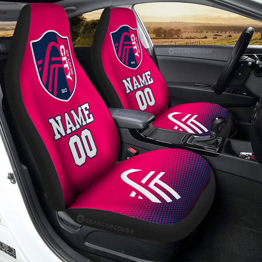 St. Louis City SC Car Seat Covers Sporty Team Collection