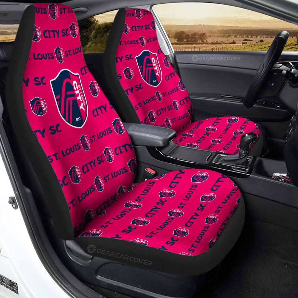St. Louis City SC Car Seat Covers Sporty Team Collection