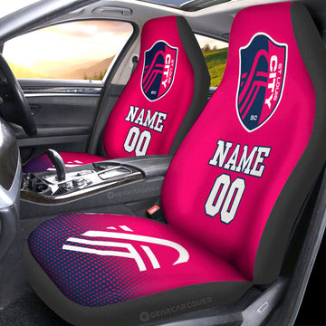 St. Louis City SC Car Seat Covers Sporty Team Collection