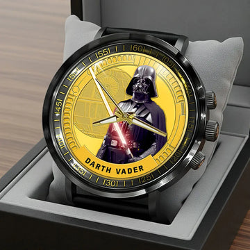 Star Wars Black Stainless Steel Watch-PX1057