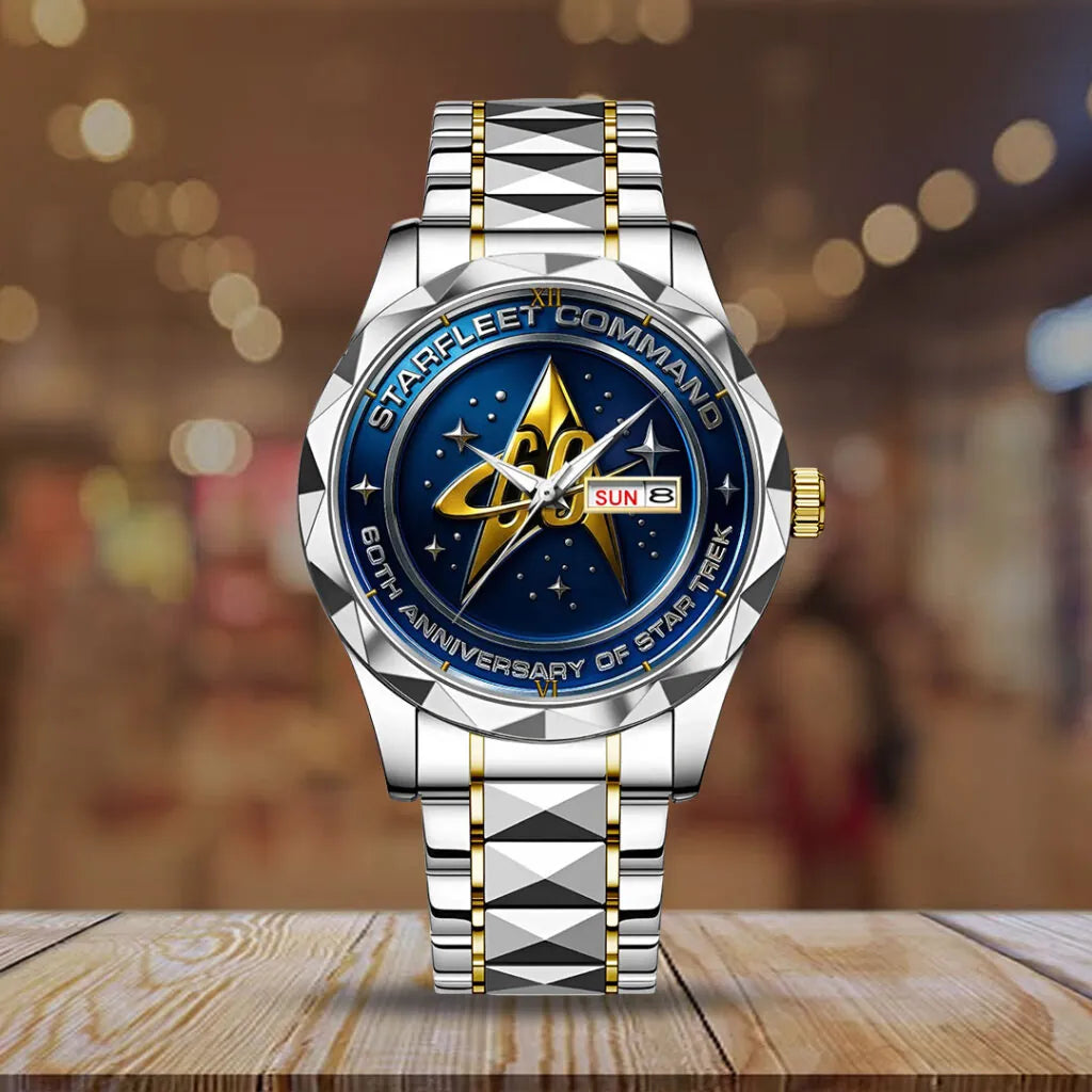 Star Trek 60th Anniversary 2026 Alloy Luxury Quartz Watch – TMTHU1342