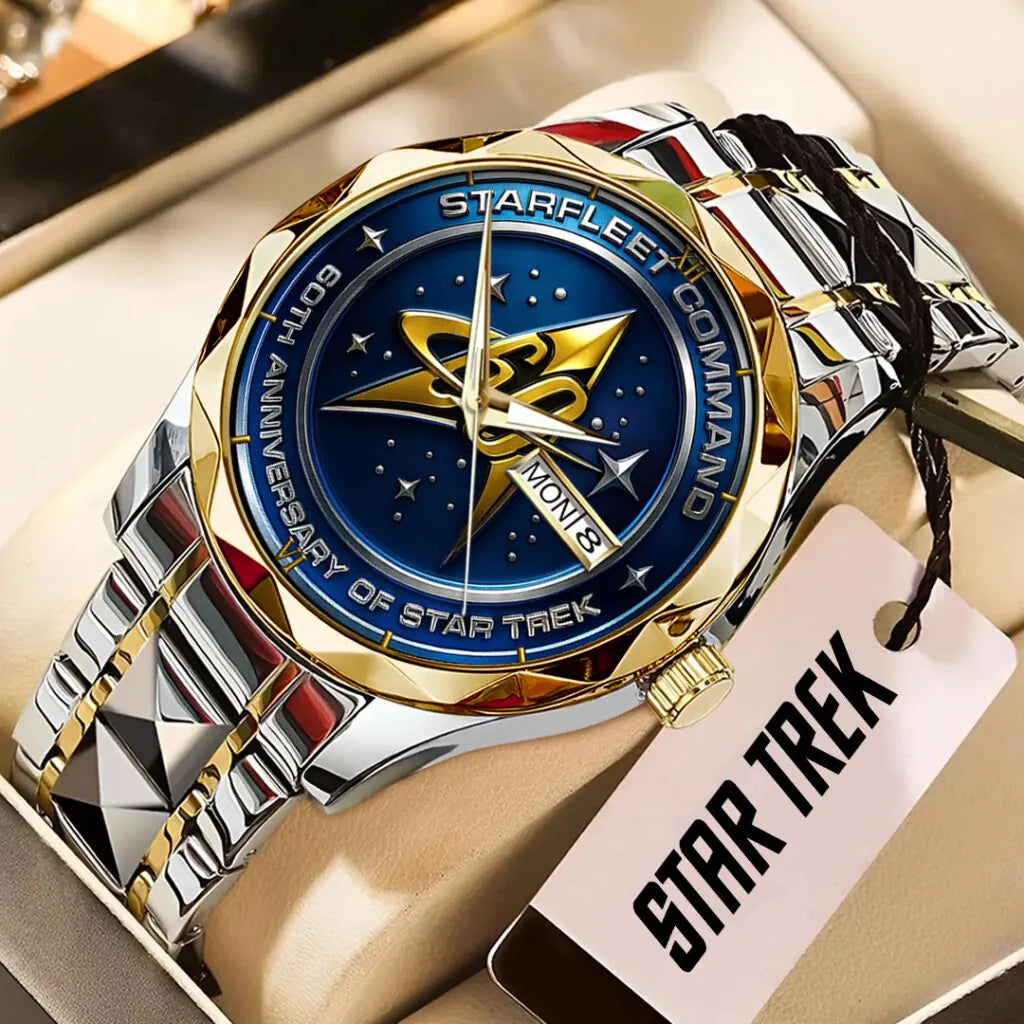 Star Trek 60th Anniversary 2026 Alloy Luxury Quartz Watch – TMTHU1342