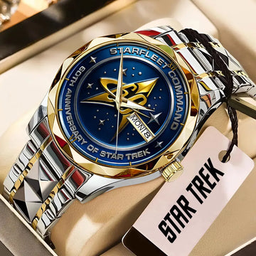 Star Trek 60th Anniversary 2026 Alloy Luxury Quartz Watch – TMTHU1342