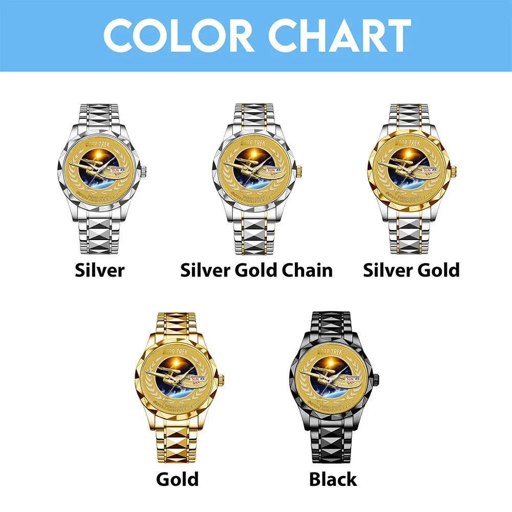 Star Trek 60th Anniversary Alloy Luxury Quartz Watch – MAITM12570