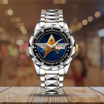 Star Trek 60th Anniversary Alloy Luxury Quartz Watch – TMTHU685