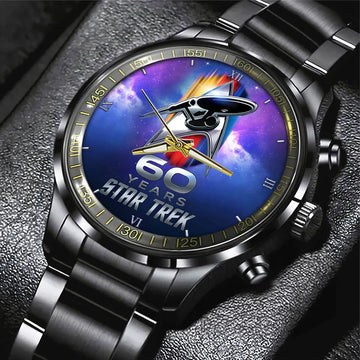 Star Trek 60th Anniversary Black Stainless Steel Watch – TMTHU1230