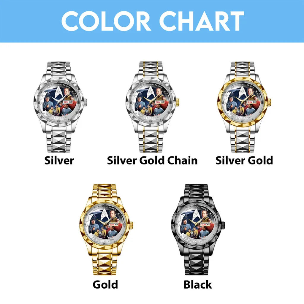Star Trek Alloy Luxury Quartz Watch – HOATT12400