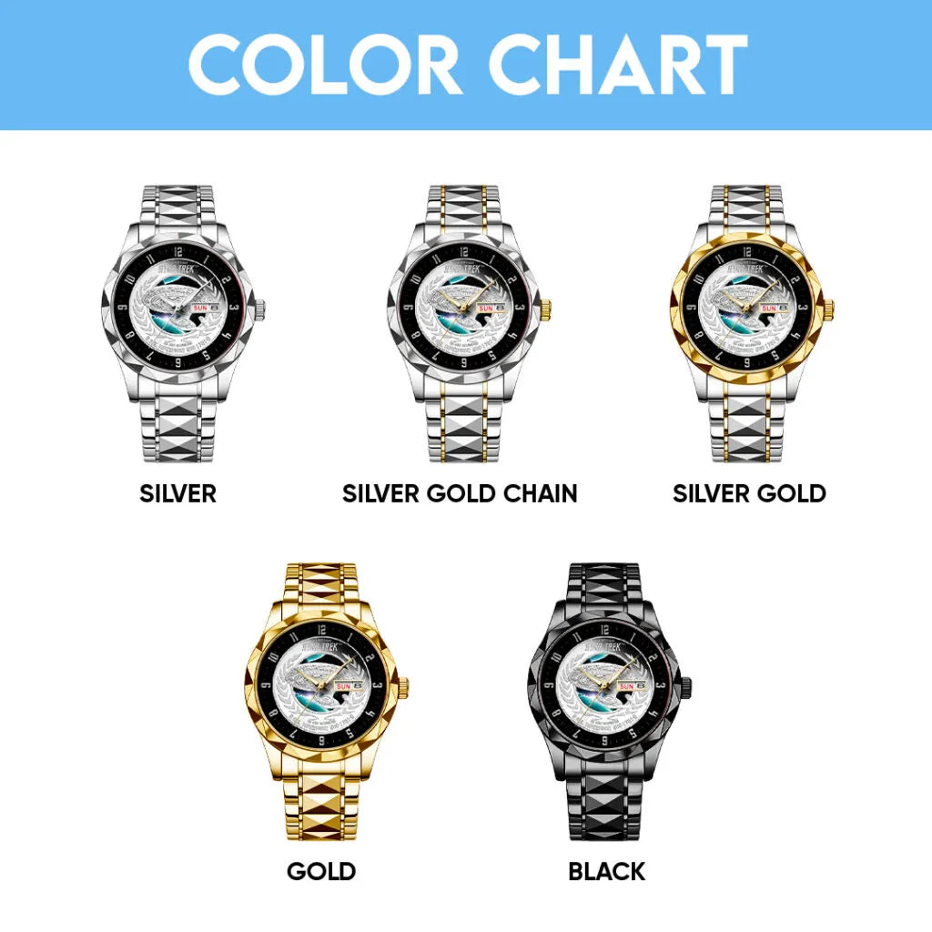 Star Trek Alloy Luxury Quartz Watch – NGHIAVT 3254