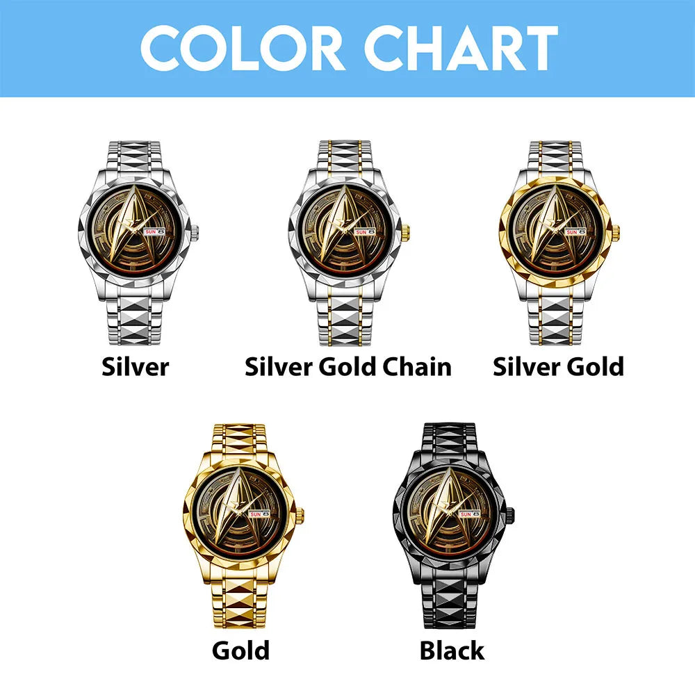 Star Trek Alloy Luxury Quartz Watch – TANTN 15235