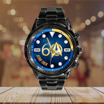 Star Trek Black Stainless Steel Watch – HOATT 10692
