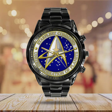 Star Trek Black Stainless Steel Watch – MAITM 11994