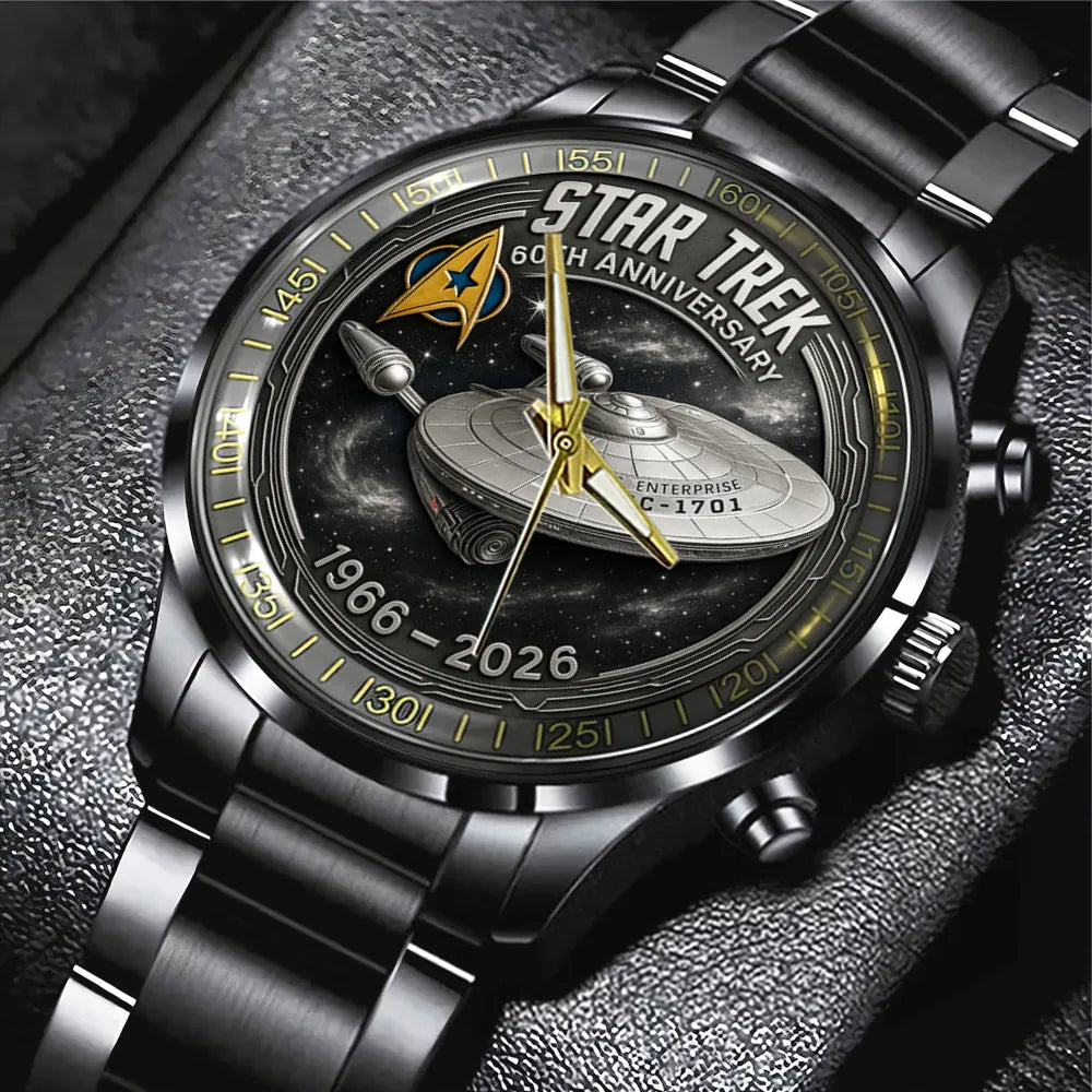 Star Trek Black Stainless Steel Watch – TANTN15694
