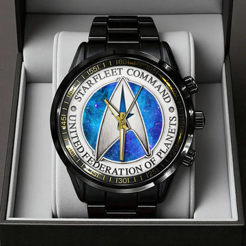 Star Trek Black Stainless Steel Watch – TANTN16275