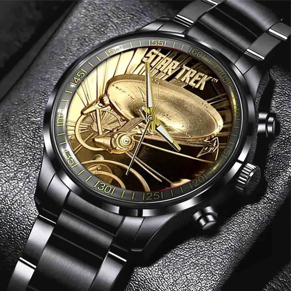 Star Trek Black Stainless Steel Watch – TANTN16996
