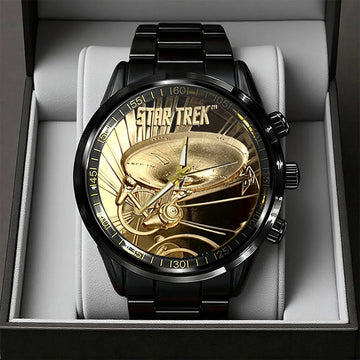 Star Trek Black Stainless Steel Watch – TANTN16996
