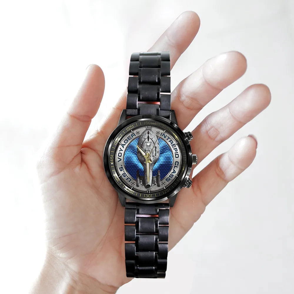 Star Trek Black Stainless Steel Watch – TMTHU1076