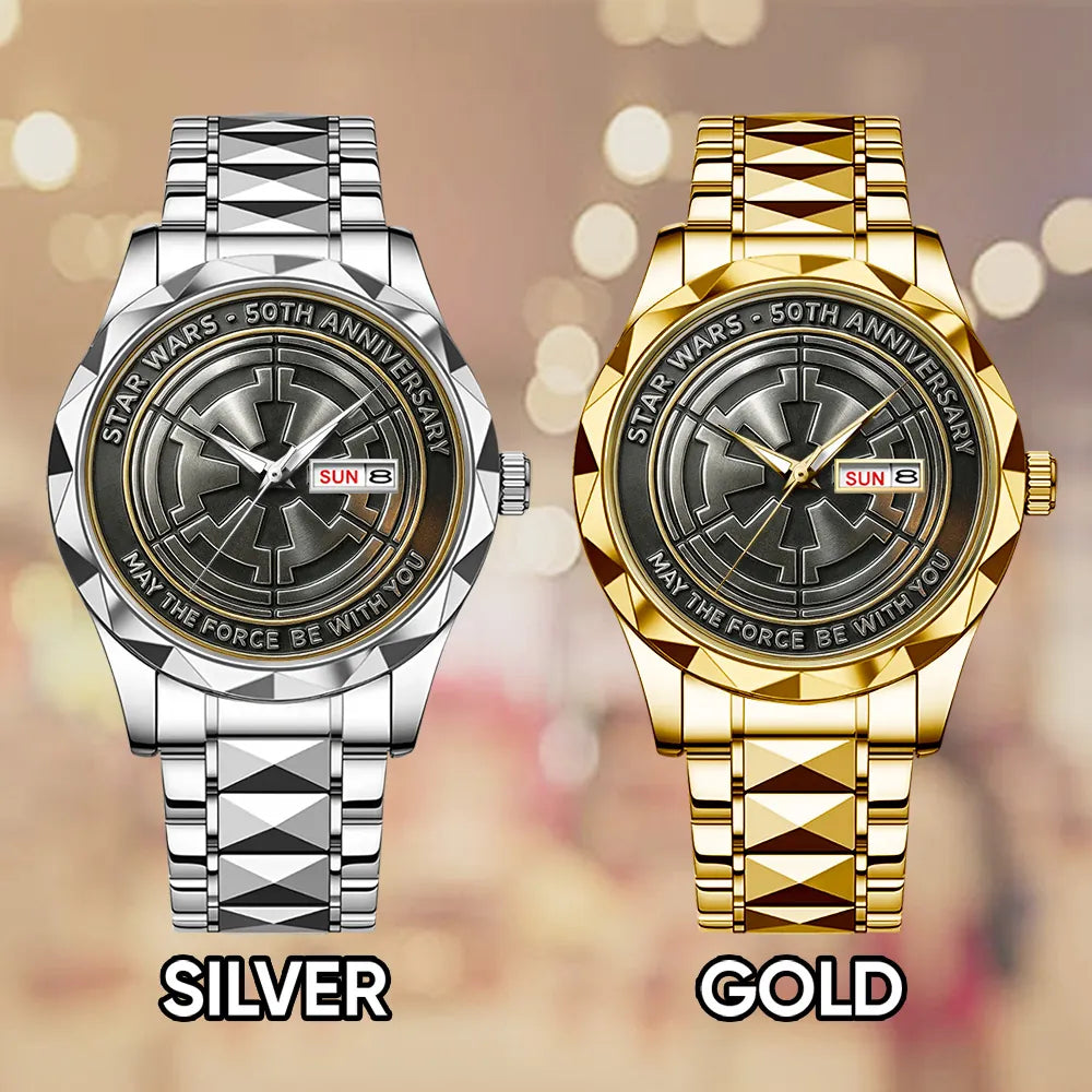 Star Wars 50th Anniversary Alloy Luxury Quartz Watch – TMTHU1462