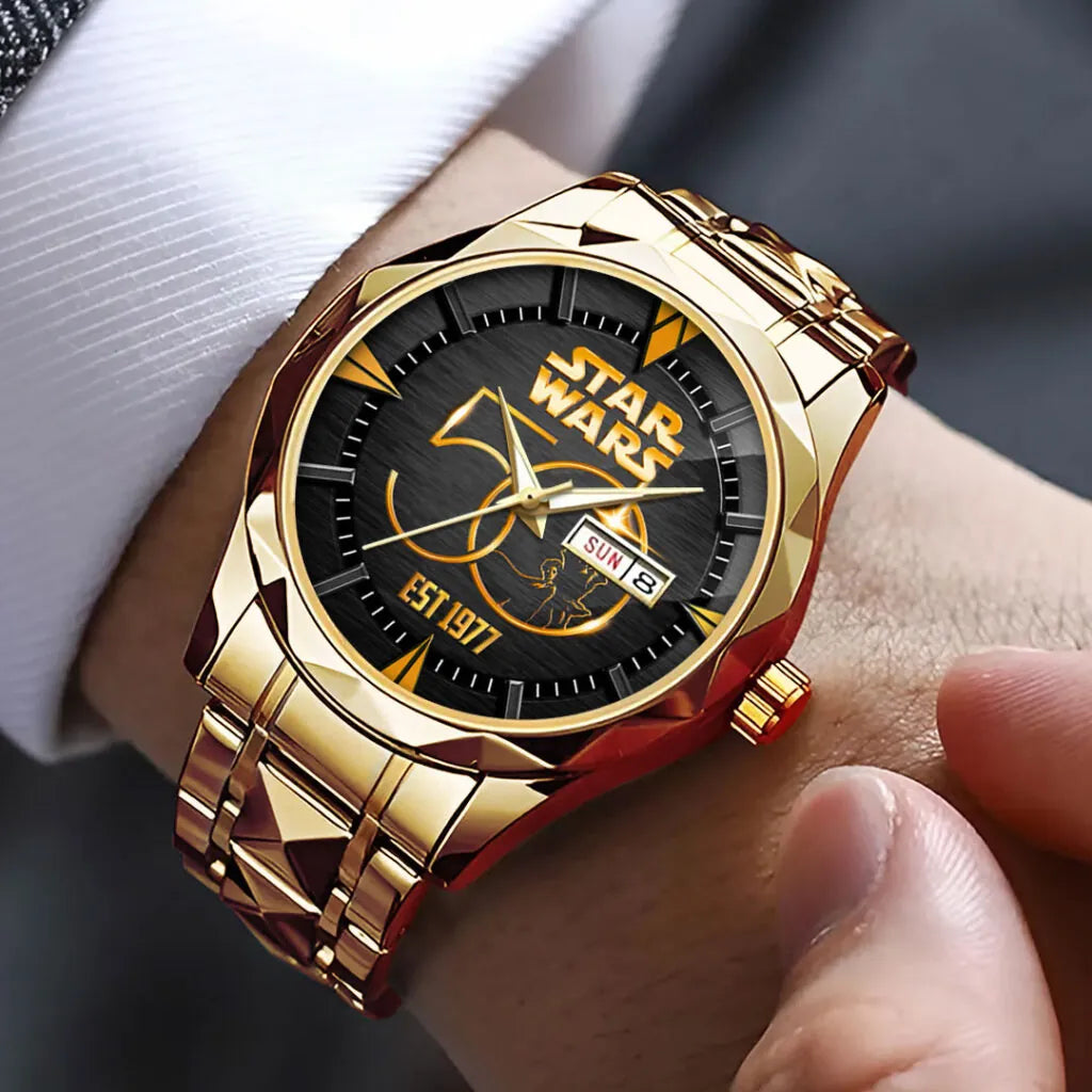 Star Wars Alloy Luxury Quartz Watch – HOATT 12229