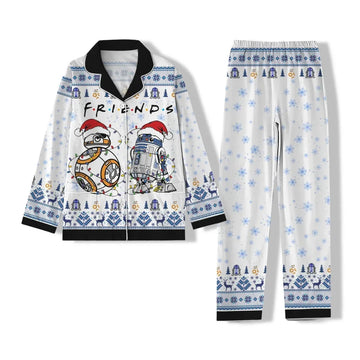 Star Wars R2D2 C3po Christmas Pajamas, Star Wars BB8 Robot Pajamas, Disneyland Christmas Pjs