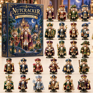 Storybook Nutcracker advent calendar 2026 - 24-Day Countdown, Acrylic Charms