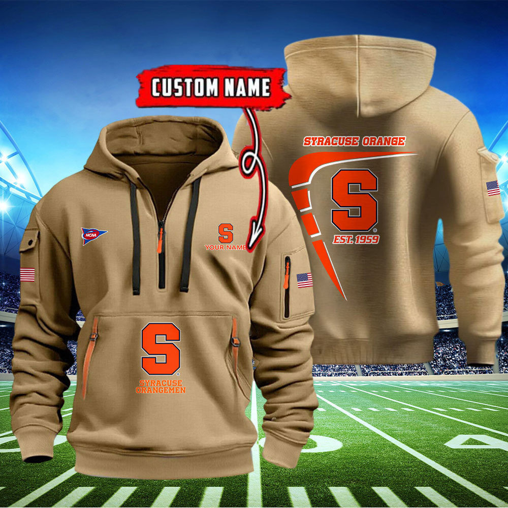 Syracuse Orange Quarter Zip Hoodie