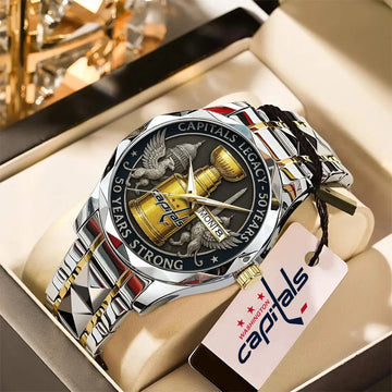 Washington Capitals 50 Years Alloy Luxury Quartz Watch-PFZ10209