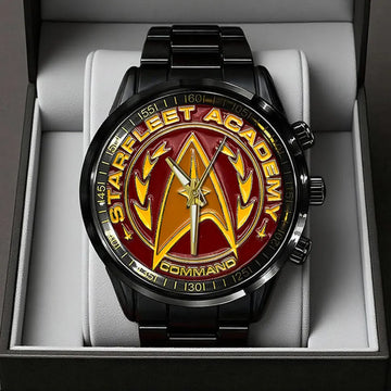 Star Trek Black Stainless Steel Watch-PX1157