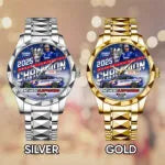 Kyle Larson 2025 NASCAR Cup Series Champion Alloy Luxury Quartz Watch-PFZ10078