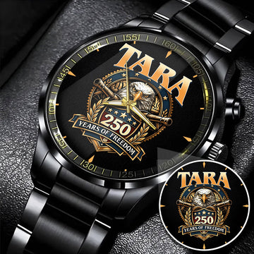 TARA 250TH-1 Personalized Watch, 250 Years Of Freedom 1776-2026
