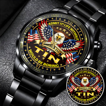TIN 250TH-2 Personalized Watch, 250 Years Of Freedom 1776-2026