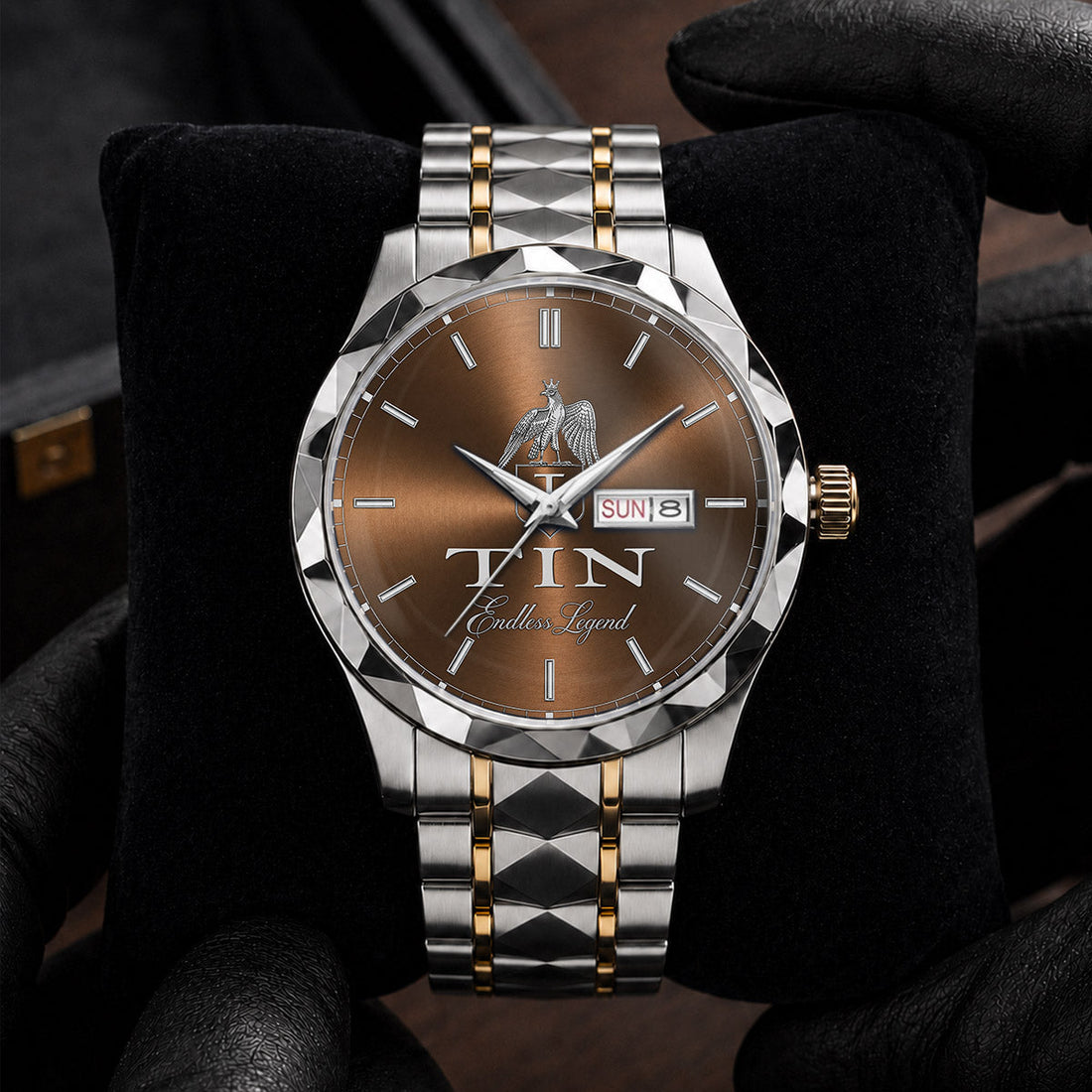 TIN K3579-106 Luxury Alloy-Men Watch, Personalized Premium Gift for Anniversary