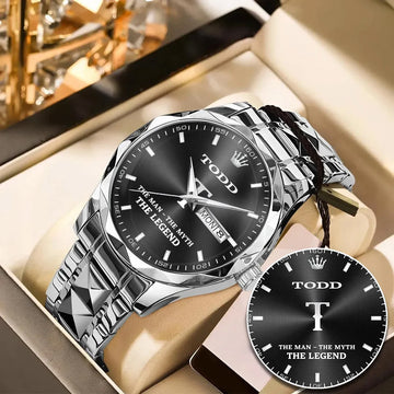TODD K3579-104 Luxury Alloy-Men Watch, Personalized Premium Gift for Anniversary