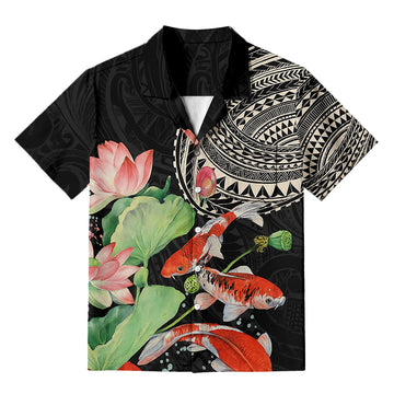 Personality fashionJapanese Koi Fish Hawaiian Shirt