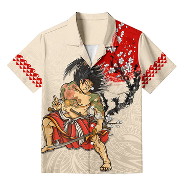 Personality fashionPersonalised Japanese Culture Hawaiian Shirt