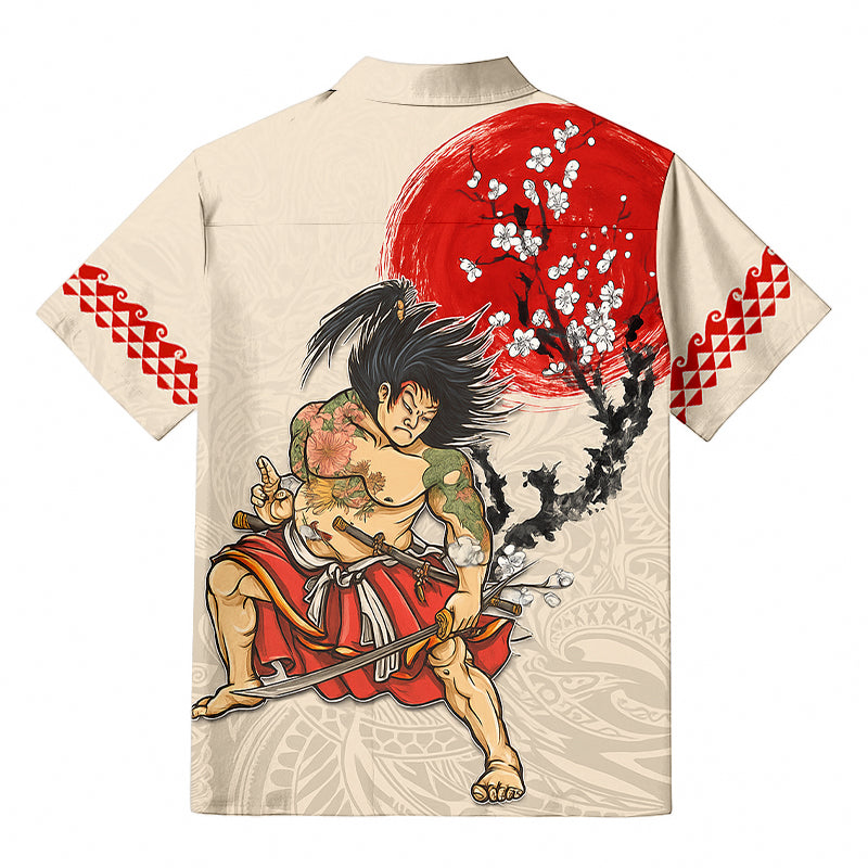Personalised Japanese Culture Hawaiian Shirt