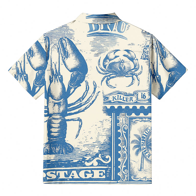 Bermuda Post Hawaiian Shirt