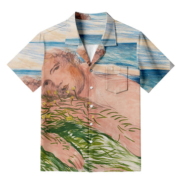 Personality fashionFancy Jacqueries Hawaiian Shirt