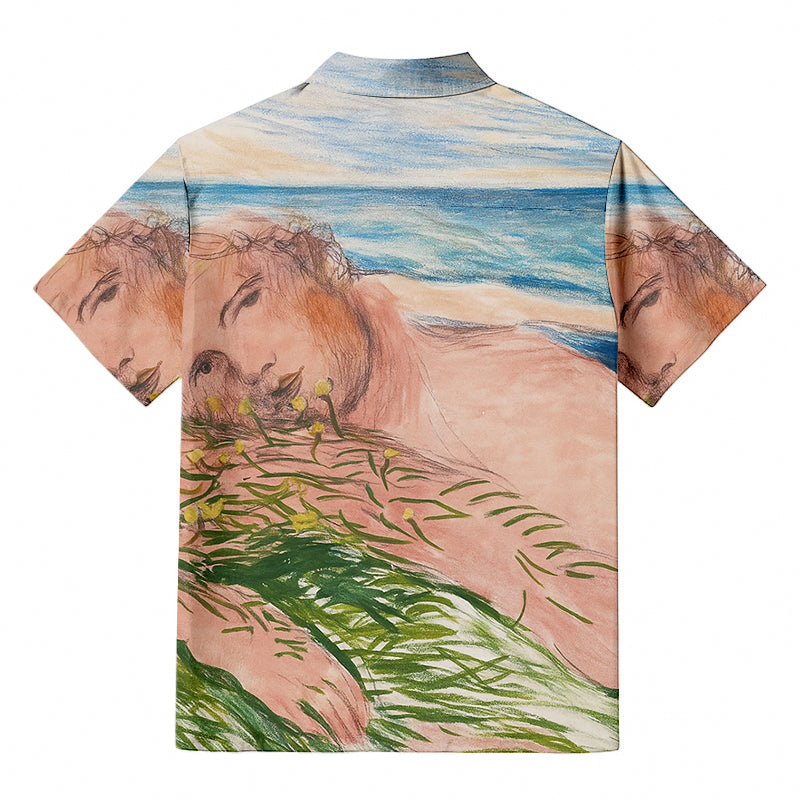 Fancy Jacqueries Hawaiian Shirt
