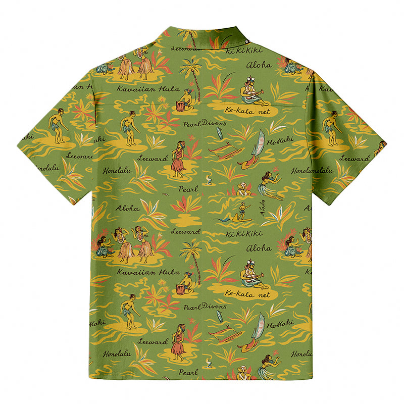 HULA Hawaiian Shirt