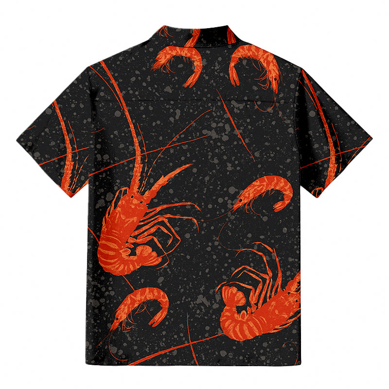 Nishiki Shrimp Hawaiian Shirt