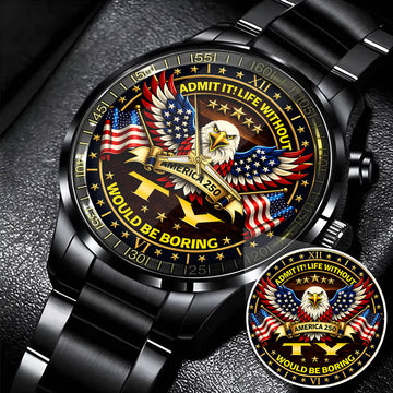 TY 250TH-2 Personalized Watch, 250 Years Of Freedom 1776-2026