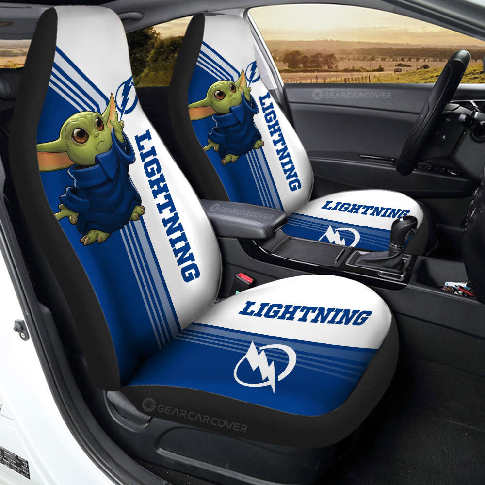Tampa Bay Lightning Car Seat Covers Baby Yoda Car Accessories
